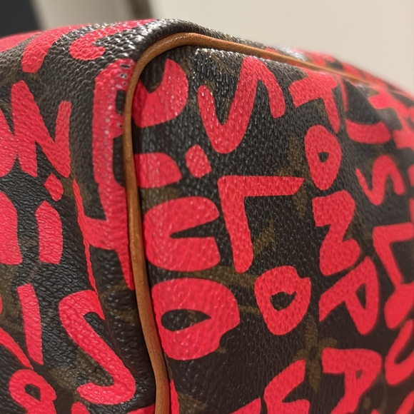 Limited edition LV Stephen Sprouse graffiti Speedy 30. - Picture 8 of 16